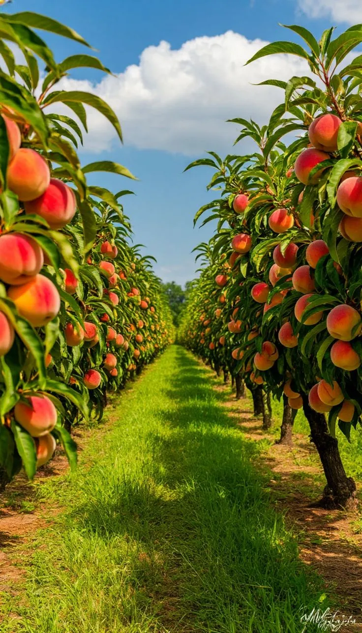Peach Seedlings